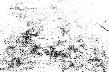 Grunge black and white pattern. Monochrome particles abstract texture. Background of cracks, scuffs, chips, stains, ink spots, lines. Dark design background surface. Gray printing element