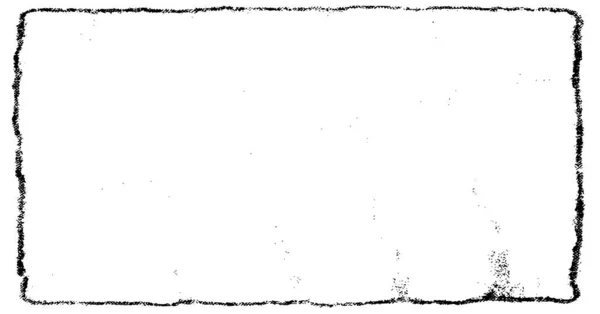 Абстрактная Черно Белая Гранж Рамка Векторная Иллюстрация — стоковый вектор