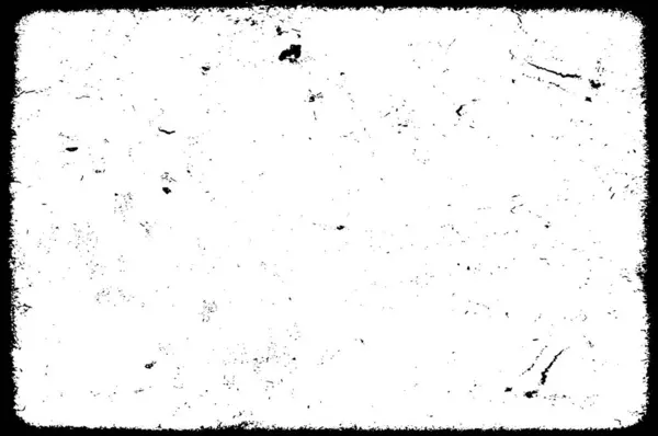 Abstract Black White Grunge Frame Vector Illustration — Stock Vector