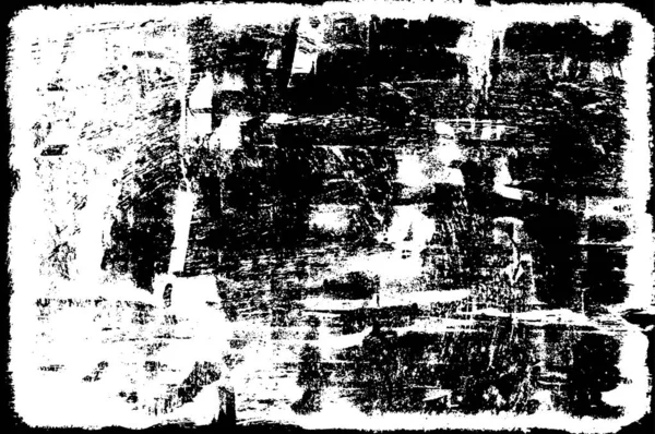 Абстрактний Чорно Білий Грандж Векторні Ілюстрації — стоковий вектор