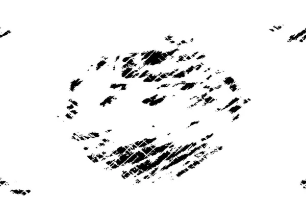 Abstraktní Povrch Úzkosti Grunge Pozadí Ošlehaný Vzor Černými Bílými Skvrnami — Stockový vektor