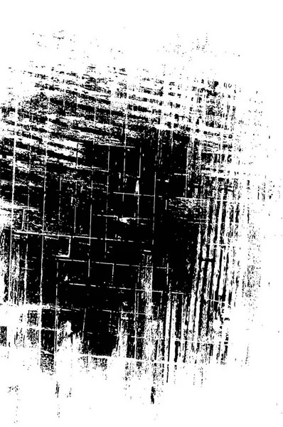 Αφηρημένη Επιφάνεια Κινδύνου Grunge Φόντο Ξεπερασμένο Μοτίβο Μαύρο Και Άσπρο — Διανυσματικό Αρχείο