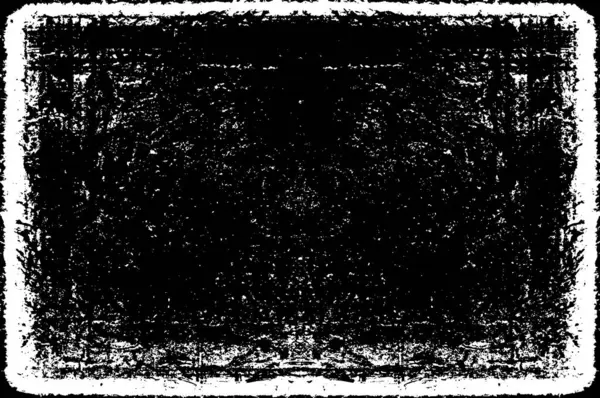 Zwart Wit Abstracte Antieke Textuur Oude Grunge Achtergrond — Stockvector