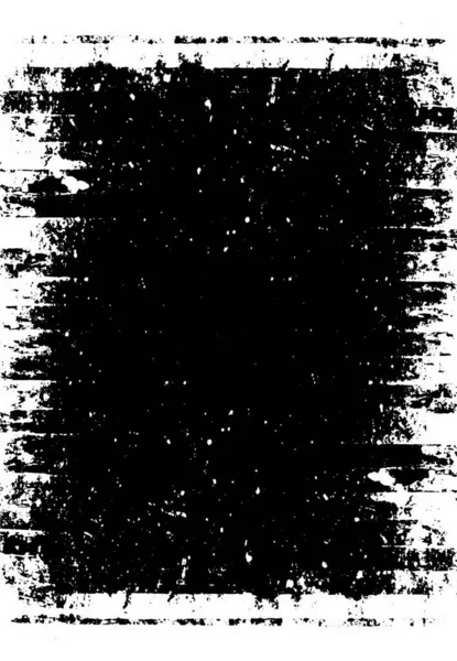 Black White Old Grunge Background — Stock Vector