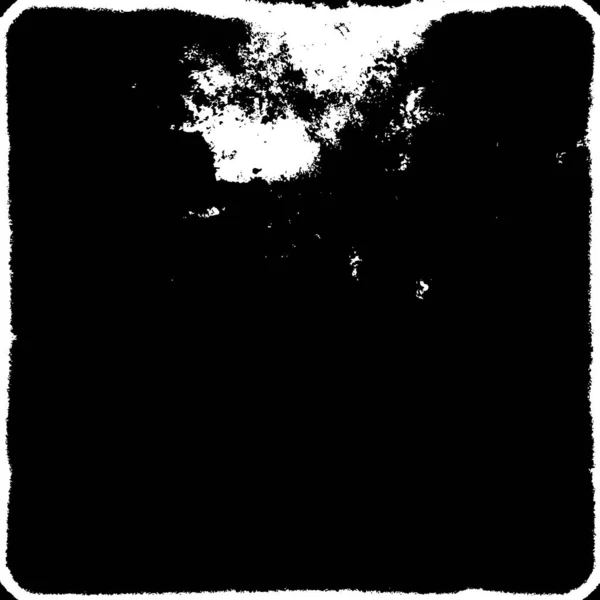 Ztrápená Černobílá Textura Grunge Textura Abstraktní Pozadí — Stockový vektor
