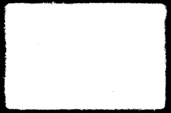 Abstraktes Schwarz Weiß Grunge Muster Vektorillustration — Stockvektor