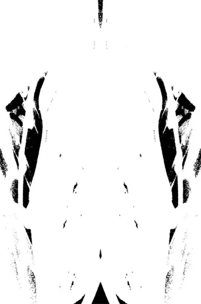 Abstract Zwart Wit Grunge Patroon Vector Illustratie — Stockvector