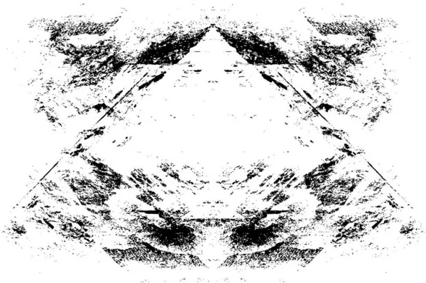 黑白相间的抽象图样 矢量图解 — 图库矢量图片