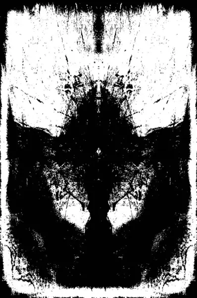 Абстрактный Черно Белый Гранж Фон Царапинами — стоковый вектор