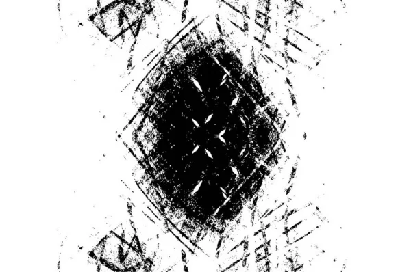 Fondo Grunge Blanco Negro Textura Monocromática Abstracta Elementos Vintage Manchas — Archivo Imágenes Vectoriales
