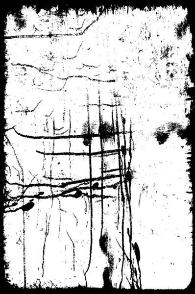 Abstraktní Starý Grunge Černobílé Pozadí — Stockový vektor