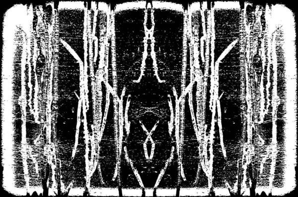 Textura Blanco Negro Estilo Grunge Abstracto — Vector de stock
