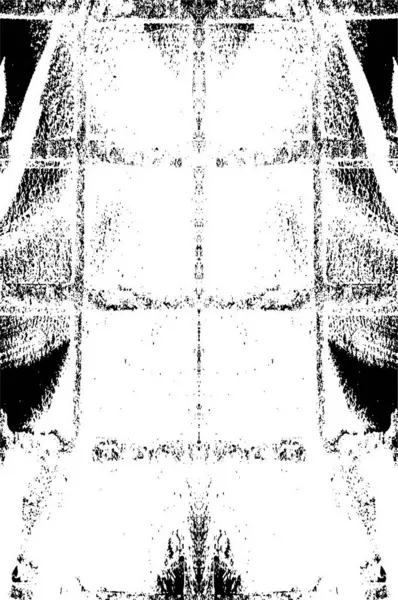 Gaya Grunge Abstrak Hitam Dan Putih Tekstur - Stok Vektor