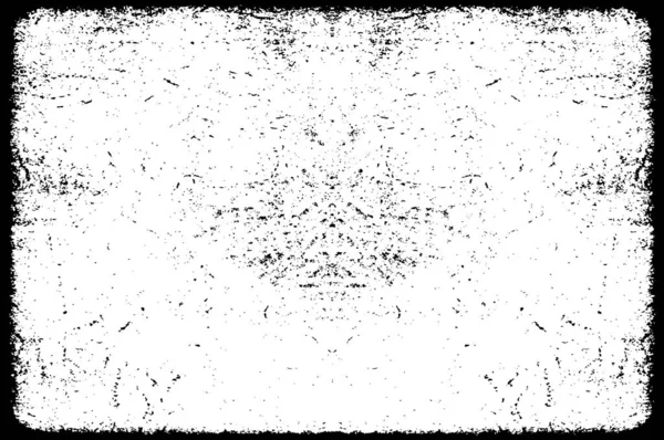 Textura Blanco Negro Estilo Grunge Abstracto — Archivo Imágenes Vectoriales