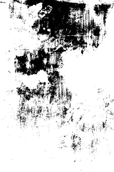 Textura Preto Branco Estilo Grunge Abstrato — Vetor de Stock