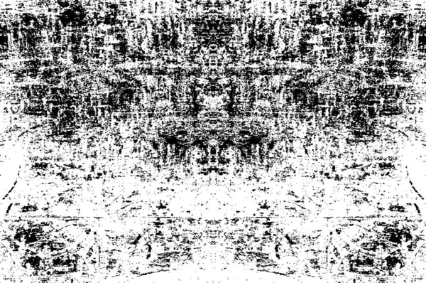 Textura Černobílý Abstraktní Styl Grunge — Stockový vektor