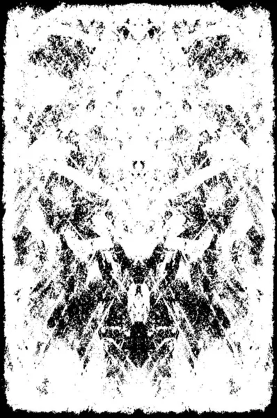 Tekstura Czarno Biały Abstrakcyjny Styl Grunge — Wektor stockowy