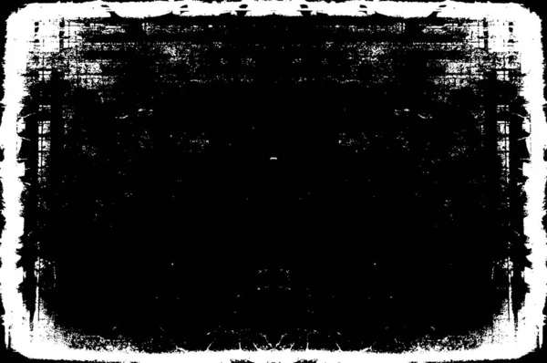 Αφηρημένο Παλιό Grunge Μαύρο Και Άσπρο Φόντο — Διανυσματικό Αρχείο