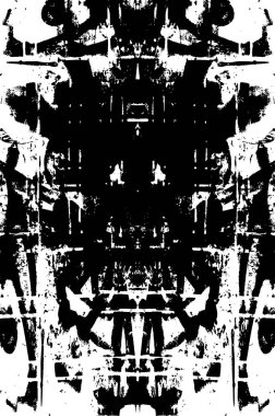 Hasarlı yüzey Çizikli soyut yüzey. kaba siyah ve beyaz arkaplan