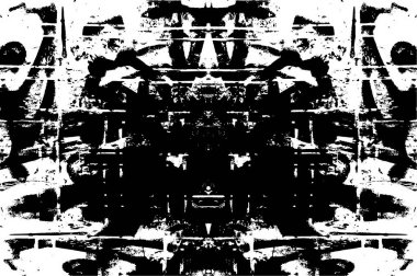 Hasarlı yüzey Çizikli soyut yüzey. kaba siyah ve beyaz arkaplan