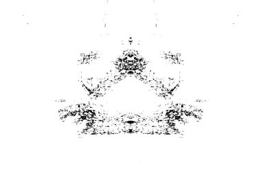 Çizikli, sanatsal, soyut desen. siyah ve beyaz hasarlı yüzey