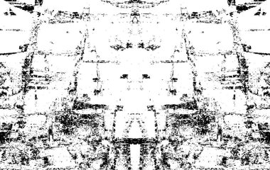 Çizikler, çizikler ve çizikler olan siyah beyaz bir arka plan.