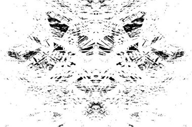 Çizikler, çizikler ve çizikler olan siyah beyaz bir arka plan.