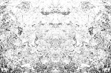 Çizikler, çizikler ve çizikler olan siyah beyaz bir arka plan.