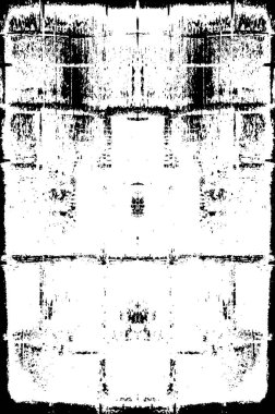 Çizikler, çizikler ve çizikler olan siyah beyaz bir arka plan.