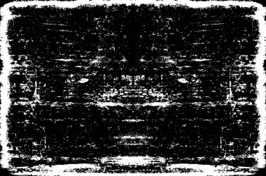 Çizikler, çizikler ve çizikler olan siyah beyaz bir arka plan.