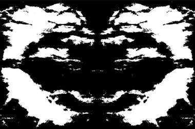 Grunge black and white pattern. Monochrome particles abstract texture. Background of cracks, scuffs, chips, stains, ink spots, lines. Dark design background surface. Gray printing element