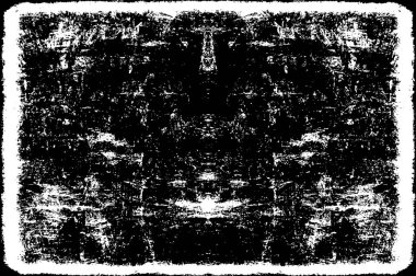 Soyut klasik duvar kağıdı. Lekeli siyah beyaz çizikler, hasarlı yüzey 