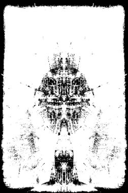 Grunge black and white pattern. Monochrome particles abstract texture. Background of cracks, scuffs, chips, stains, ink spots, lines. Dark design background surface. Gray printing element