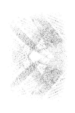 Grunge black and white pattern. Monochrome particles abstract texture. Background of cracks, scuffs, chips, stains, ink spots, lines. Dark design background surface. Gray printing element