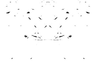 Grunge black and white pattern. Monochrome particles abstract texture. Background of cracks, scuffs, chips, stains, ink spots, lines. Dark design background surface. Gray printing element