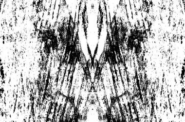 Siyah ve beyaz çizimler. Soyut tek renkli arkaplan. Çizik ve lekeli desen