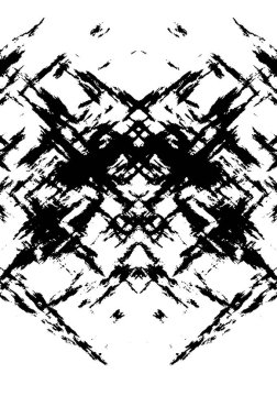 Siyah ve beyaz çizimler. Soyut tek renkli arkaplan. Çizik ve lekeli desen