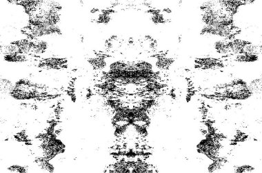 Rough black and white texture vector. Distressed overlay texture. Grunge background. Abstract textured effect. Vector Illustration. Black isolated on white background.