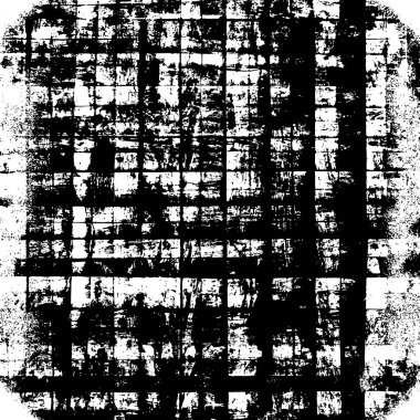 Rough black and white texture vector. Distressed overlay texture. Grunge background. Abstract textured effect. Vector Illustration. Black isolated on white background.