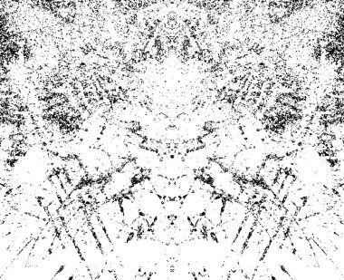 Rough black and white texture vector. Distressed overlay texture. Grunge background. Abstract textured effect. Vector Illustration. Black isolated on white background.
