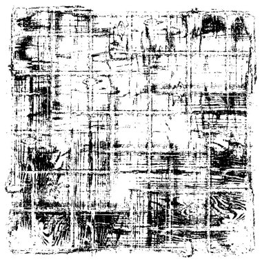 Rough black and white texture vector. Distressed overlay texture. Grunge background. Abstract textured effect. Vector Illustration. Black isolated on white background.