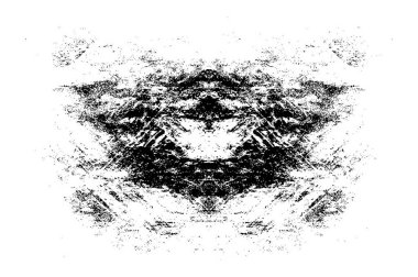 Rough black and white texture vector. Distressed overlay texture. Grunge background. Abstract textured effect. Vector Illustration. Black isolated on white background.