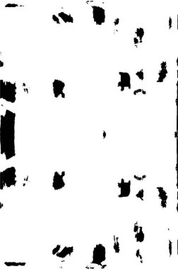Rough black and white texture vector. Distressed overlay texture. Grunge background. Abstract textured effect. Vector Illustration. Black isolated on white background.
