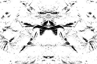 Rough black and white texture vector. Distressed overlay texture. Grunge background. Abstract textured effect. Vector Illustration. Black isolated on white background.