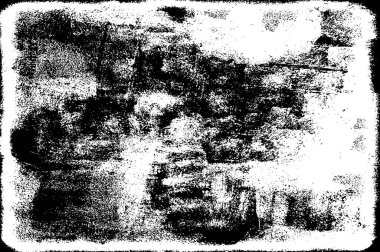 Rough black and white texture vector. Distressed overlay texture. Grunge background. Abstract textured effect. Vector Illustration. Black isolated on white background.