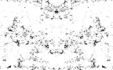 Rough black and white texture vector. Distressed overlay texture. Grunge background. Abstract textured effect. Vector Illustration. Black isolated on white background.