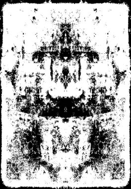 Siyah ve beyaz grunge arka planı. Kentsel tarzdaki soyut kirli desen