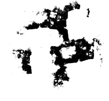 Siyah ve beyaz grunge arka planı. Kentsel tarzdaki soyut kirli desen