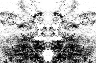 Siyah ve beyaz grunge arka planı. Kentsel tarzdaki soyut kirli desen