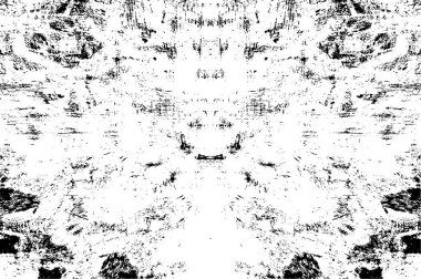 Siyah ve beyaz grunge arka planı. Kentsel tarzdaki soyut kirli desen